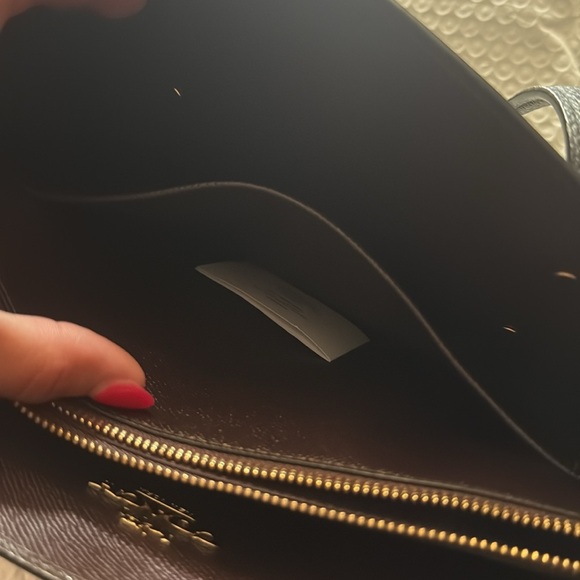 Coach Black Leather Satchel - Picture 5 of 9